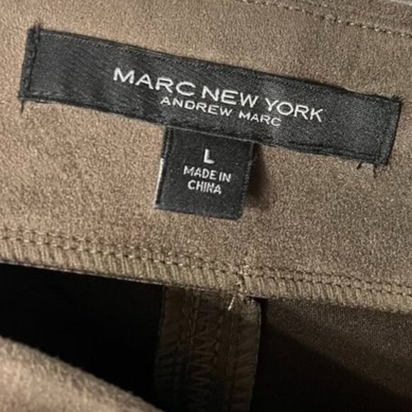 Marc New York Suede-Look Pencil Skirt – L – Brown - Picture 7 of 9